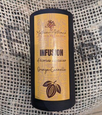 Infusion de cacao orange-cannelle