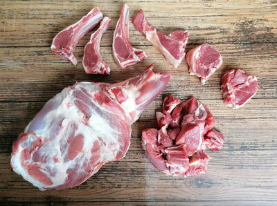 Agneau - colis quart avant agneau