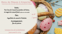Menu de pâques n° 1 (aiguillettes)