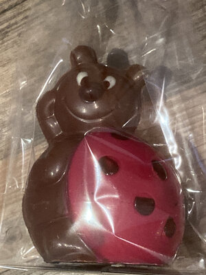 Coccinelle  chocolat lait-