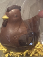 Poule  chocolat lait-