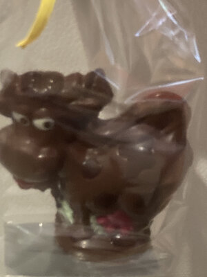 Vache  chocolat noir