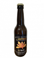 Bière blonde au safran