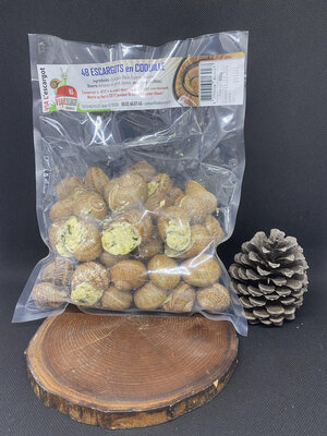 Sachet de 48 escargots en coquille