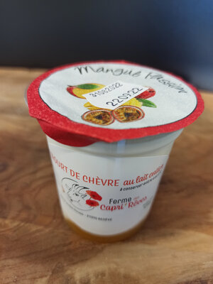 Yaourt au lait de chèvre - mangue / passion