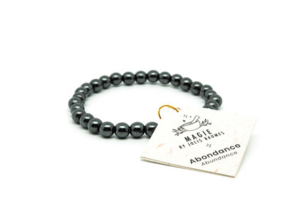 Bracelet abondance hématite