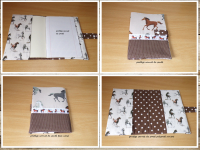 Housse protège carnet de santé modèle cheval