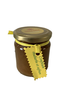 Confiture extra rhubarbe au safran