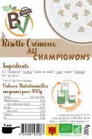 Risotto crémeux aux champignons