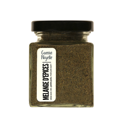 Cumin nigelle - epices pour petits pois