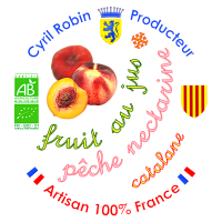 Fruit dans son jus : pêche catalane