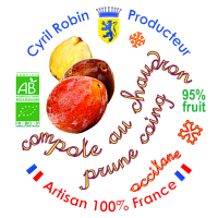 Compote 95% prune coing