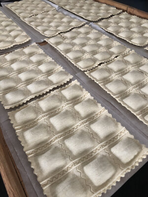 Raviolis au cabri d’alsace