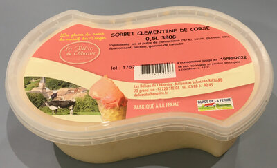 Sorbet citron-verveine 0.5l 380g
