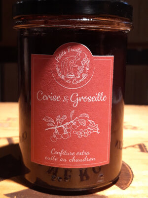 Confiture cerise groseille