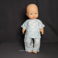 Ensemble poupée nuage