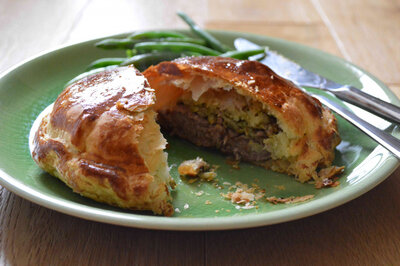 Pre-com. paques - feuilleté agneau & asperge