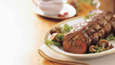 Pre-com. paques - rôti de bœuf forestier