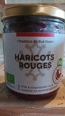 Bocal haricots rouges bio 265 gr