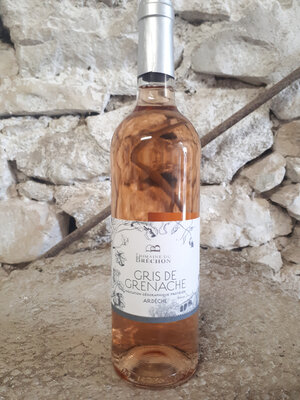 Igp ardeche rose gris de grenache 75 cl