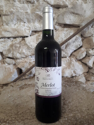 Igp ardeche rouge merlot 75 cl