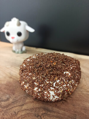 Fromage de chèvre frais - son de moutarde