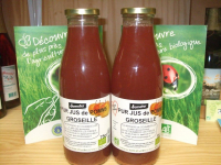 Pur jus de pomme-groseille 75 cl