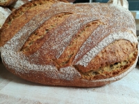 Pain complet t110 tranché