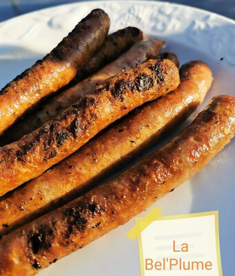 Saucisses de volaille thym citron