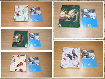 Protège carnet de santé, vaccination / chien