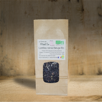 Lentilles noires beluga bio