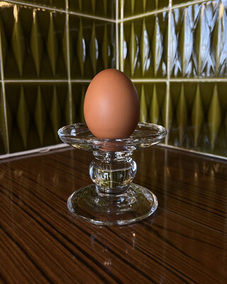 Oeuf beige x1
