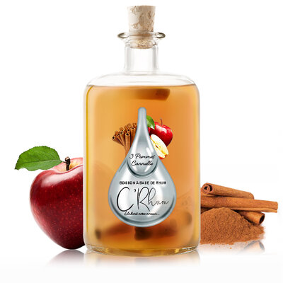 C'rhum 3 pommes/cannelle
