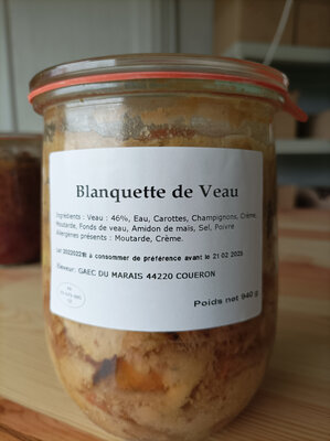 Blanquette de veau