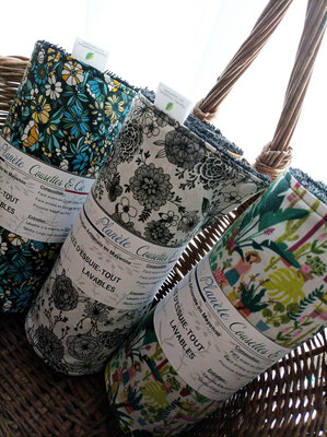 Essuie-tout lavable 6 feuilles