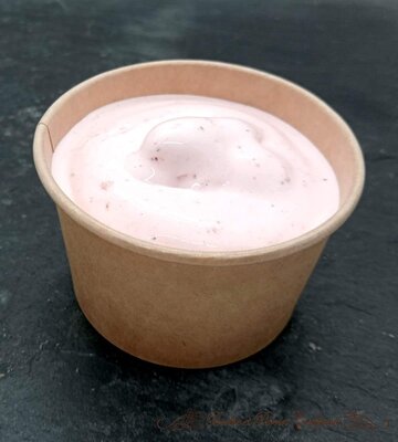 Sorbet plein fruit fraise - pot 10cl