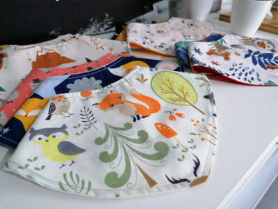 Bandana bavouilles bébé