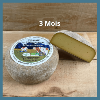 Tomme de pré-en-pail nature affinage 3 mois
