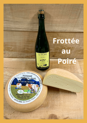 Tomme de pré-en-pail lavé au poiré