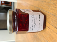 Confiture de  framboise et cranberry