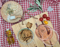 Crackers apéritifs bio ail & tomates