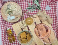 Crackers apéritifs bio curcuma & gingembre