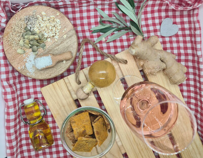 Crackers apéritifs bio curcuma & gingembre