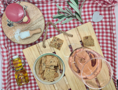 Crackers apéritifs bio sel de guérande