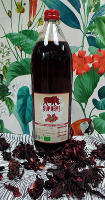Supreme hibiscus framboise menthe