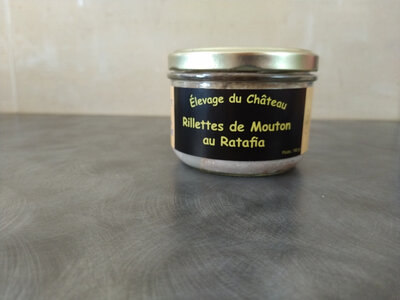 Rillette de mouton au ratafia