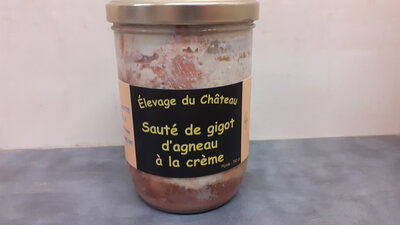 Sauté de gigot d'agneau
