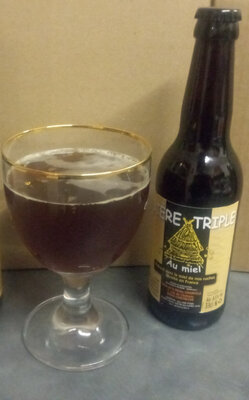 Bière triple au miel