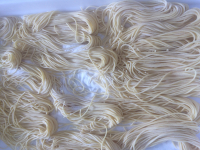 Spaghetti aux oeufs frais