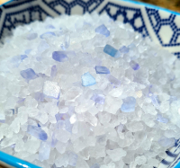 Sel bleu de perse